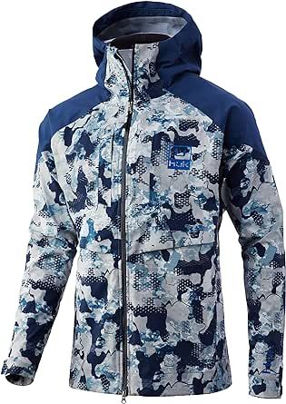 HUK Men's Icon X Superior 3l Shell | Wind & Waterproof Hooded Jacket